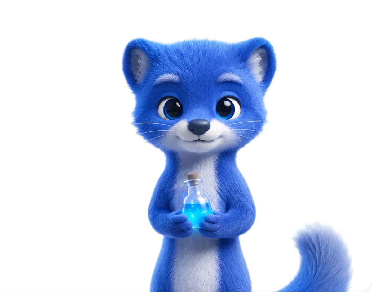 Blumana mascot